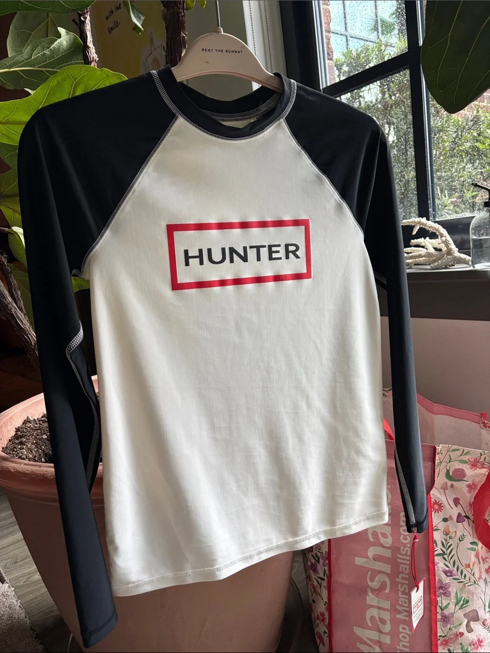 Hunter x Target Kids Long Sleeve Swim Top NWT